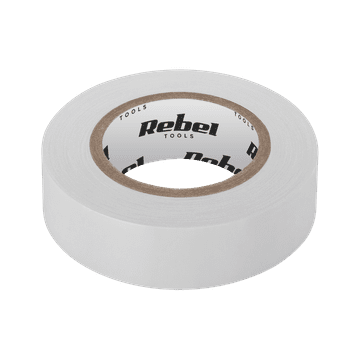 Rebel lepilni trak za upornike (0,13 mm x 19 mm x 20 yd), bel
