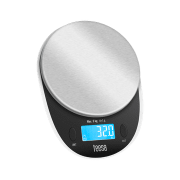 shumee Kuhinjska tehtnica Teesa Natančna meritev 1g tare osvetlitev ozadja