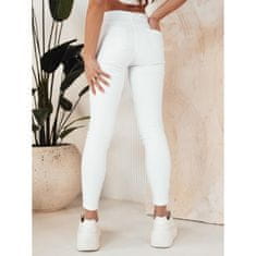 Dstreet Ženske hlače iz džinsa ALGATE bele barve uy1941 s31