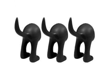 IKEA BÄSTIS Črni stenski obešalnik za ključe IKEA