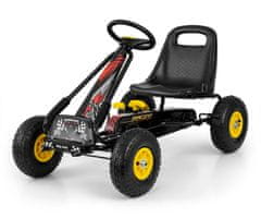 MILLY MALLY Milly Mally Thor črn gokart s pedali