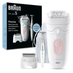 Braun Silk-épil 5- 230 epilator, bel/roza