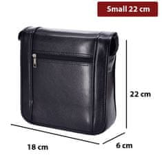 Dollcini moška poslovna torba, nepremočljiva, odporna na praske, poslovna, potovalna, črna, 23