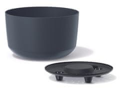 Prosperplast Cvetlični lonec GRACIA STANDART premer 20 cm antracit