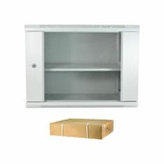 Datech zidni kabinet 9U 501 600x450 siv + polica DP.6409.9000