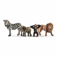 slomart živalskih figuric schleich 42387 wild life: safari 4 kosi plastika
