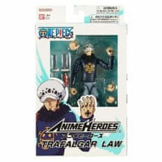 slomart super junaki one piece bandai anime heroes: trafalgar law 17 cm