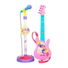 slomart glasbena igrača barbie mikrofon otroška kitara