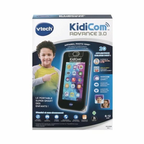 slomart interaktivni telefon vtech kidicom advance 3.0 black