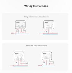 Sonoff ZBMINI-L2 Zigbee pametno stikalo brez nevtralne žice