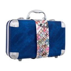 Traveller Blue kovček dekorativne kozmetike 72.4 g