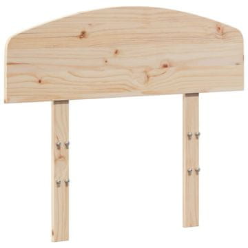 Vidaxl Vzglavje 90 cm trdna borovina
