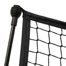 Vidaxl Vadbena mreža za baseball in softball 241x106,5x216 cm kovinska