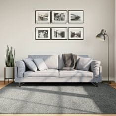 shumee Košata preproga moderna zelena 200x200 cm