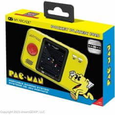 slomart prenosna konzola za igranje my arcade pocket player pro - pac-man retro games rumena