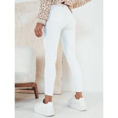 Dstreet Ženske hlače iz džinsa ISONA bele barve uy1942 27