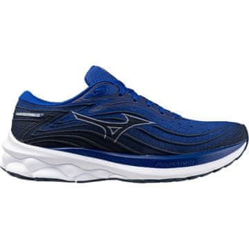 Mizuno Čevlji obutev za tek mornarsko modra 44 EU Wave Skyrise 5