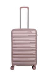 Ornelli Perle potovalni kovček, velik, rožnato zlat (28024)