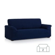 TIMMLUX Premium raztegljiva prevleka za kavč - dvosed 130-180 cm modra stretch EU kvaliteta
