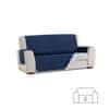 TIMMLUX Dvostransko pregrinjalo za kavč - dvosed 110x200 cm modra / svetlo siva EU kvaliteta