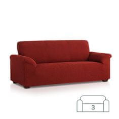 TIMMLUX Premium raztegljiva prevleka za kavč - trosed 180-230 cm rdeča stretch EU kvaliteta