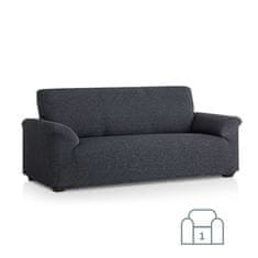 TIMMLUX Premium raztegljiva prevleka za fotelj - enosed 70-100 cm črno-bela (siva) stretch EU kvaliteta
