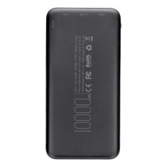 TIMMLUX Prenosna baterija power bank 10.000 mAh 2x USB, USB-C, micro USB črn