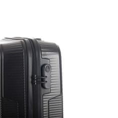 Ornelli Hermoso potovalni kovček, majhen, črn (27758)