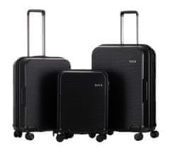 Ornelli Hermoso potovalni kovček, velik, črn (27756)