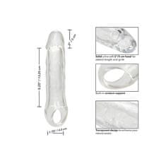 California Ex Novel Prozoren podaljšek za penis "Performance Maxx Clear" 23,5 cm (R14897)