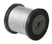 STREFA Jeklena vrv DIN 3055 (6x7) 6,3x25m / paket 25 kosov