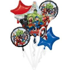 Amscan Baloni iz folije komplet 5 balonov Avengers -