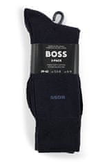 Hugo Boss 3 PAKET - moške nogavice BOSS 50469839-961 (Velikost 43-46)