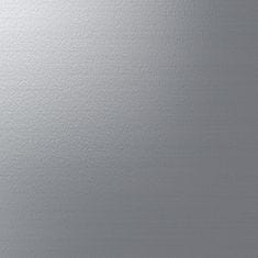 Vidaxl Cvetlično korito srebrno 42x38x75 cm pocinkano jeklo