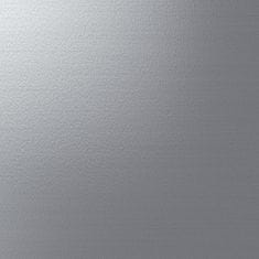 Vidaxl Cvetlično korito srebrno 62x47x46 cm pocinkano jeklo