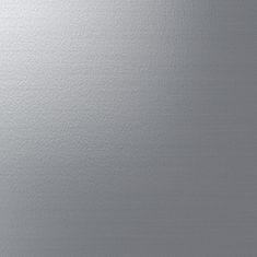 Vidaxl Cvetlično korito 2 kosa srebrno 49x47x46 cm pocinkano jeklo
