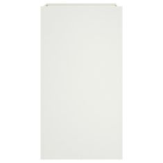 Vidaxl Cvetlično korito belo 42x38x75 cm jeklo