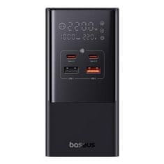 BASEUS polnilna postaja, 6 priključkov: 2xAC, 2xUSB, 2xUSB-C, 100W (E00023609113-00)