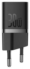 BASEUS GaN5 mini hišni polnilec, 30W, črn (CCGN070401)