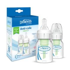 Dr.Brown´s Anti-Colic plastična steklenička za novorojenčke in nedonošenčke, 2 kom