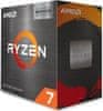 AMD Ryzen 7 5700X3D procesor, 8 jedrni, 16 niti, 3,0 GHz, 4,1 GHz Boost (100-100001503WOF)
