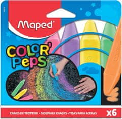 Maped Kreda barvna debele za pločnik 1/6