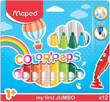 Maped Flomaster šolski color'peps maxi 1/12 debel