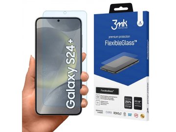 3MK Nerazbitno hibridno steklo za Samsung Galaxy S24+ - 3mk FlexibleGlass