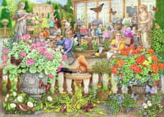 Ravensburger Puzzle Kavarna v oranžeriji 1000 kosov