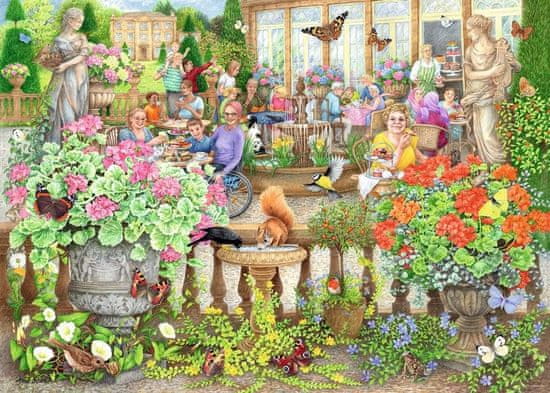 Ravensburger Puzzle Kavarna v oranžeriji 1000 kosov