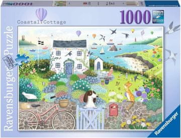 Ravensburger Puzzle Koča na obali 1000 kosov