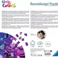 Ravensburger Okrogla sestavljanka Krog barv: Astrologija 500 kosov