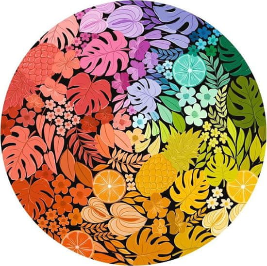 Ravensburger Okrogla sestavljanka Circle of colors: Tropical 500 kosov