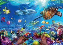 Ravensburger Sestavljanka za snorklanje 1000 kosov